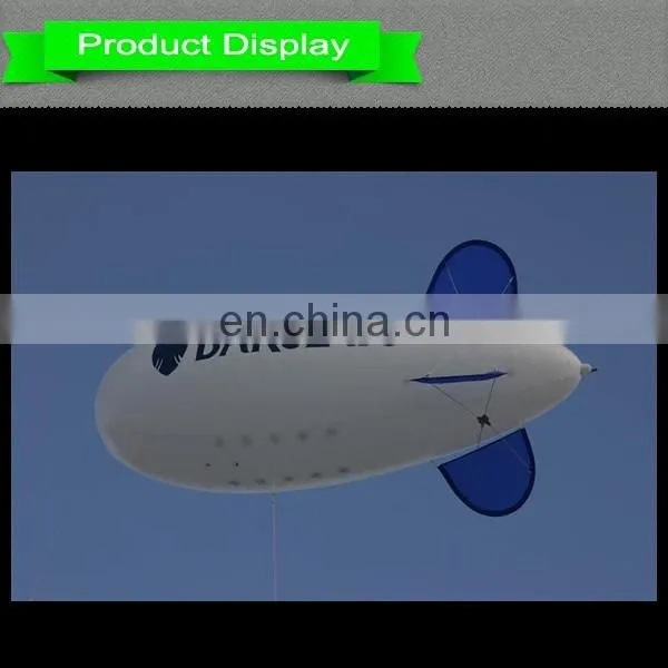 Barclay promotion flying inflated blimp helium zeppelin for sale