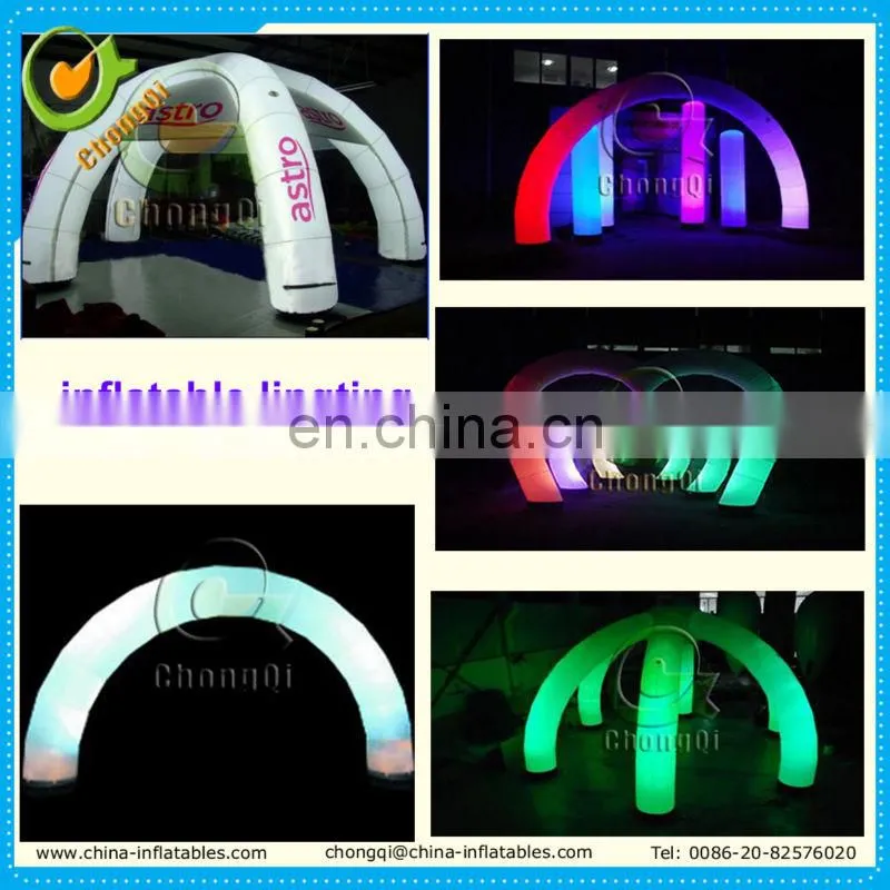 Outdoor led pillar light inflatable light column for events led pillar light