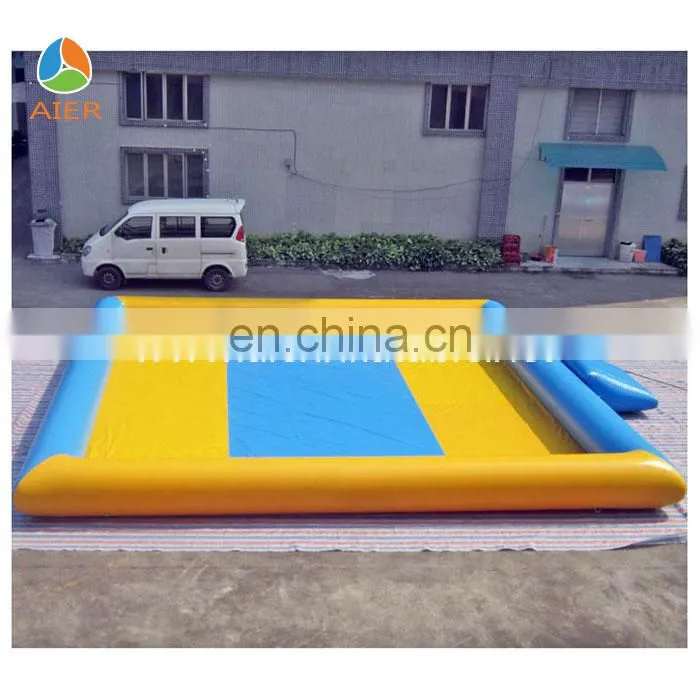 Yellow & Blue Inflatable PVC Swimming pool for kids and adults