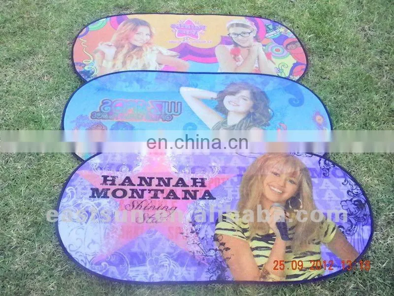 Hot selling Nylon cartoon car rear sunshade for back window