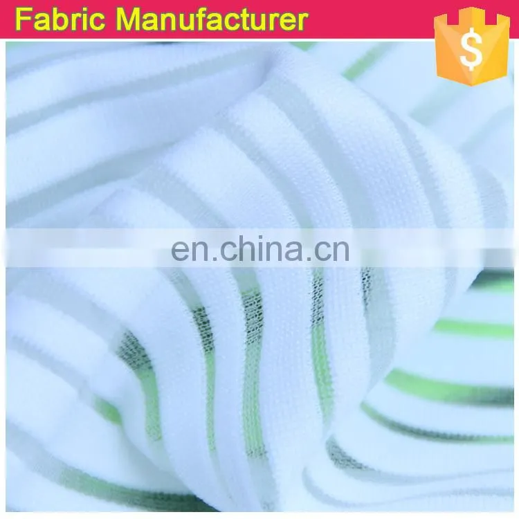fancy design jersey fabric polyester solid fabric Ivory dobby jersey