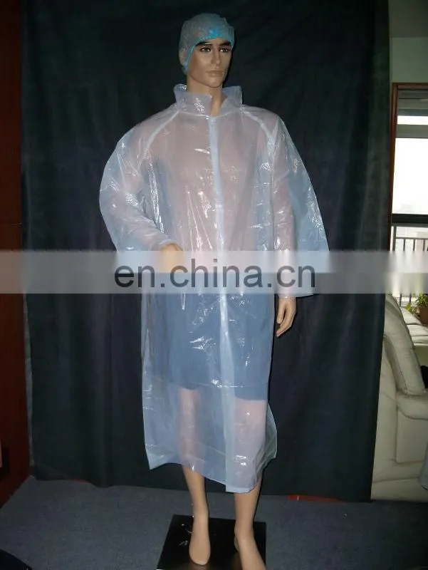 disposable PP isolation gown for hospital