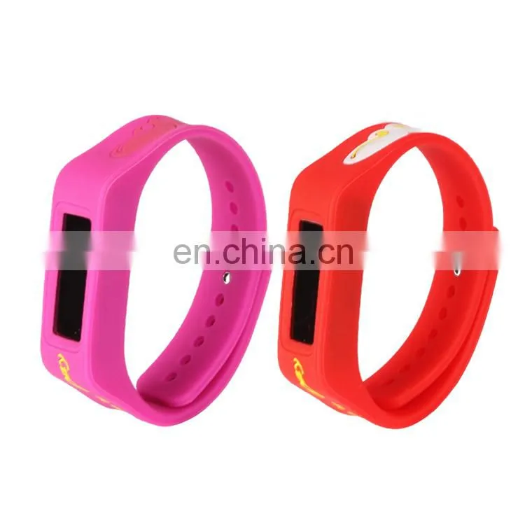 custom design fashion smart wristband stopwatch