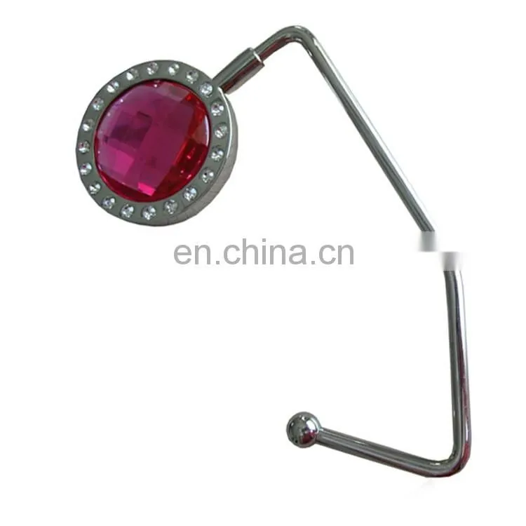 Portable custom logo purse hanger hook