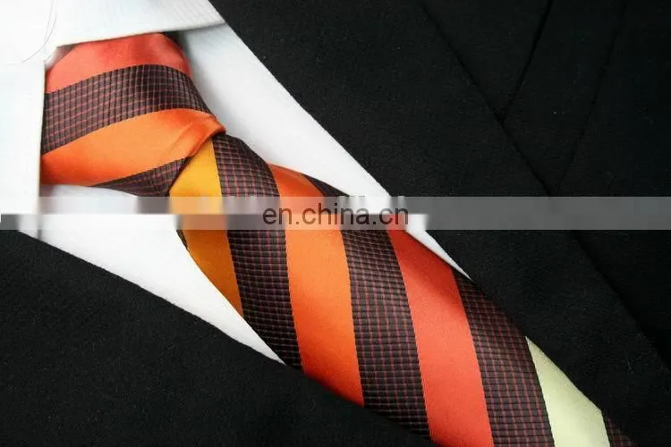 NEWEST Design Stripe Mens silk Necktie