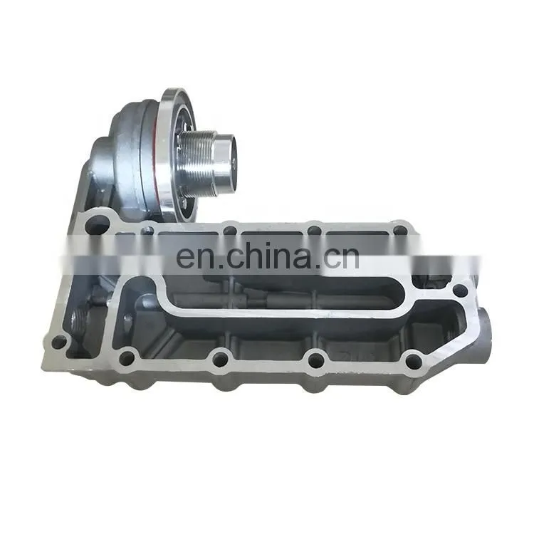 High Quality DCEC 6CT Diesel Engine Part Oil Filter Head 3356855 3974324 Oil Cooler Cover