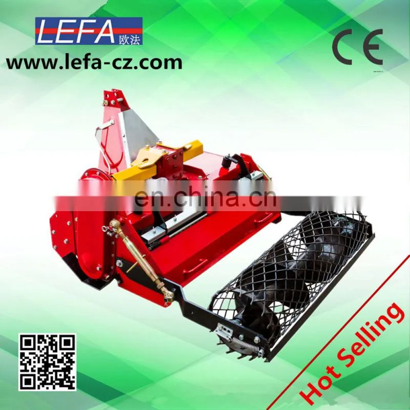 Farm tractor used rotary Stone burier tiller with CE