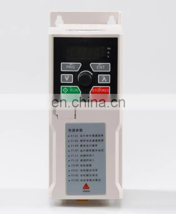 1-5HP Single and 3ph Variable Varindor Speed controller High Performance Fashion Appearance Frequency Converter