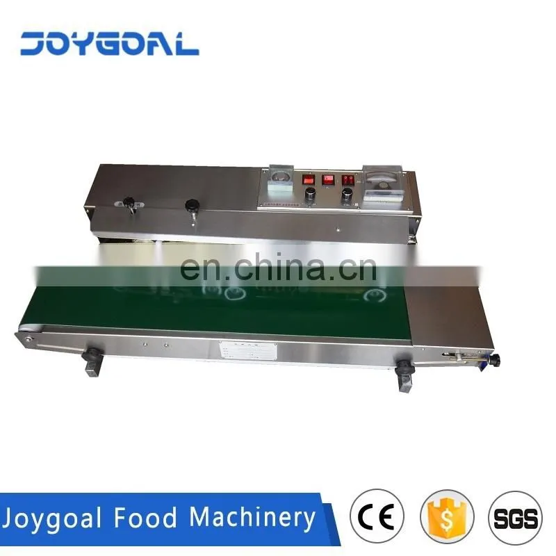 JOYGOAL potato chips salt bag continue plastic bag sealing machine