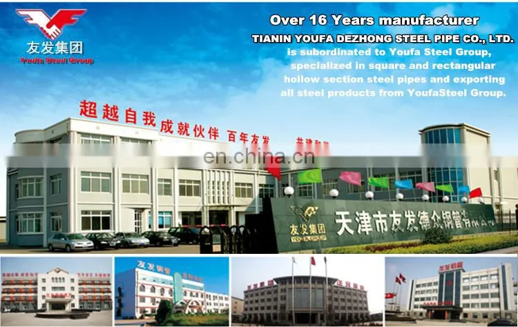 Steel pipes Square for designed gate / window / house structure / construction