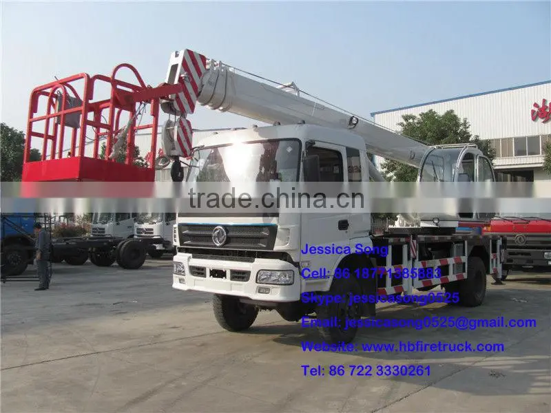 DongFeng DFL 24m telescopic bucket truck