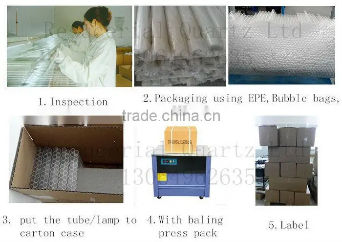 New coming Quartz Carbon Fibre Electric Heating tube heating element