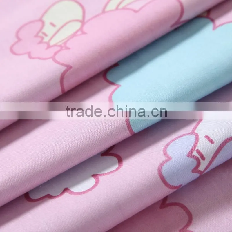 China wholesale cartoon sheep printed single bed quilt cover digital printed adult decorative duvet cover
