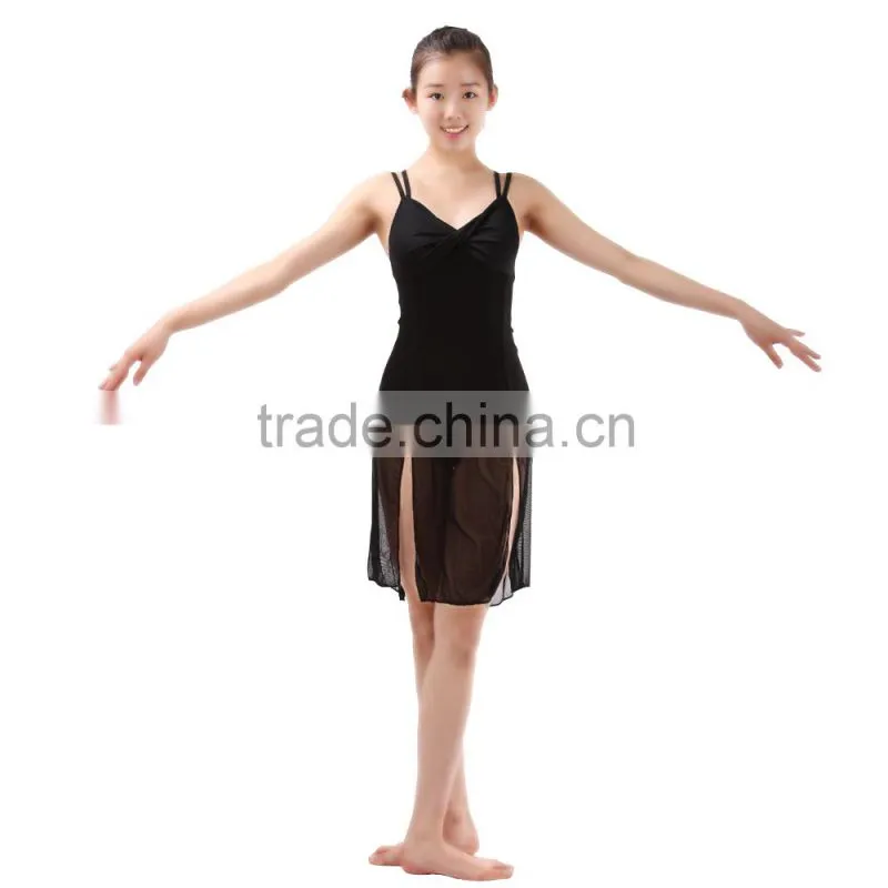 Leotard with Attached Tutu, Performance and Training Tutu Dress