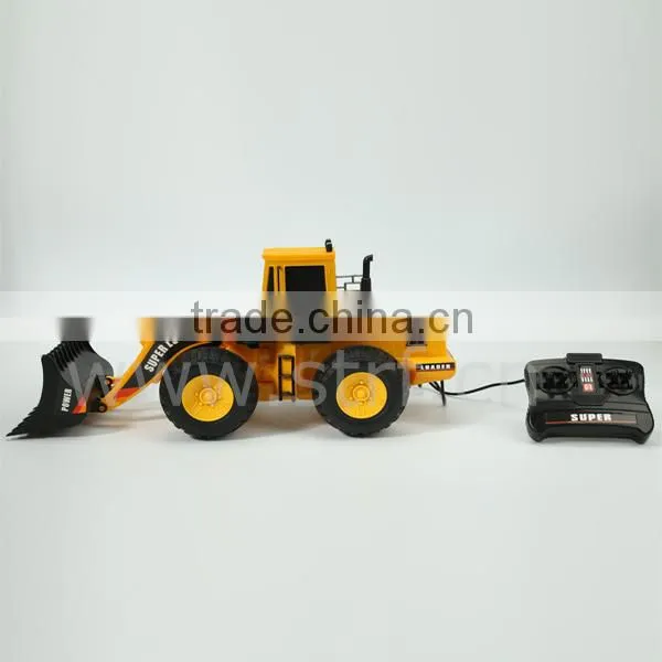 Wire control large plastic 8 channels small loader toy