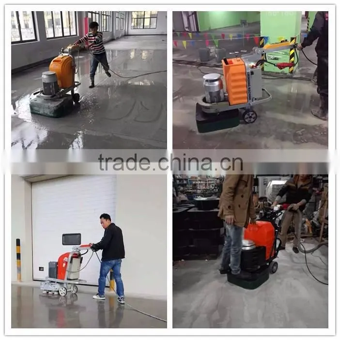 concrete grinding and polishing machine