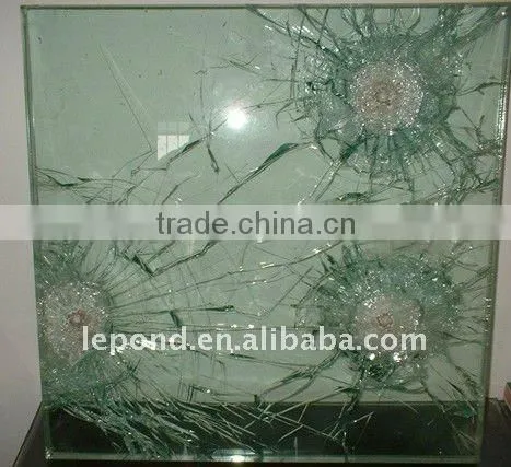 safety laminated bullet resistant glass