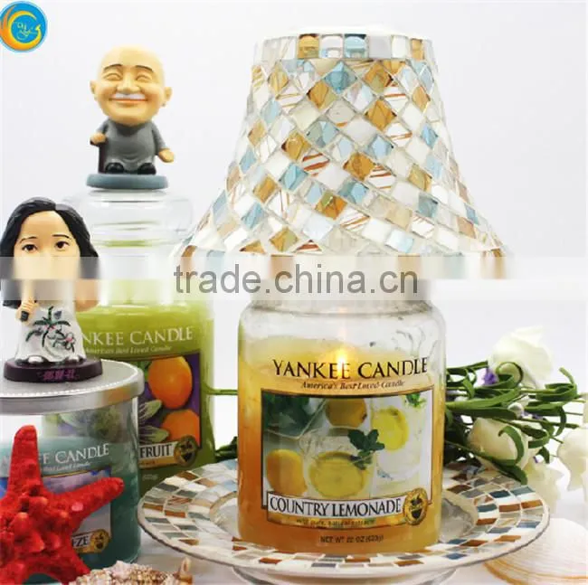 Yankee candle lamp shade ,mosaic glass candle holders,mosaic votive candle holders