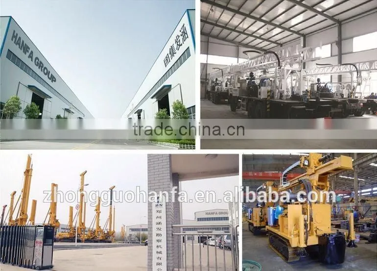 Gold supplier China crawler water well drilling rig