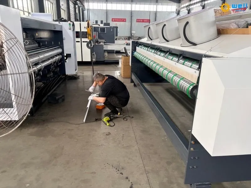 flexo ink printing die cutting machine