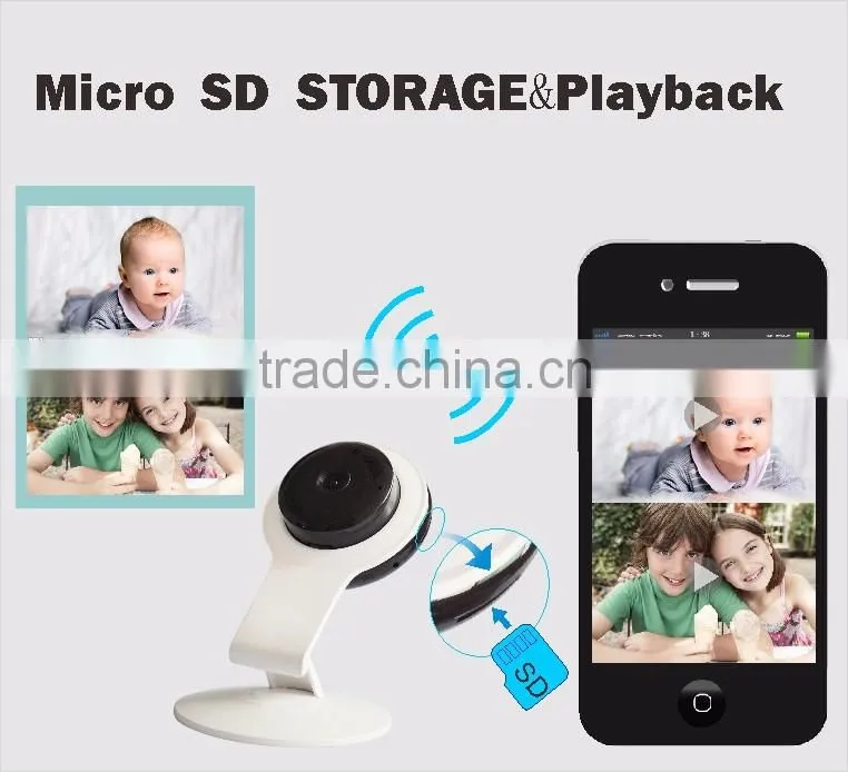 Wifi Network P2P Home Security Onvif Wifi Mini IP CCTV Camera Motion Deteaction & Alarm
