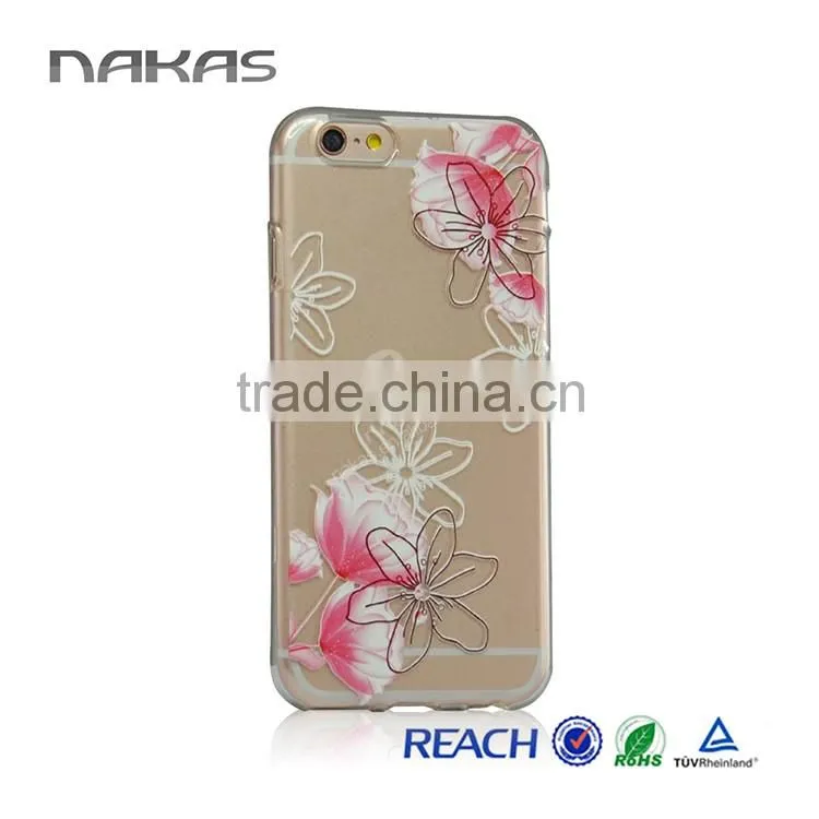Customized beautiful ultra thin case for iphone 6s case tpu