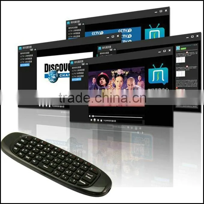 2.4G Gyroscope Factory C120 2.4G Remote Control Wireless Air Mouse For TV Box and Computer