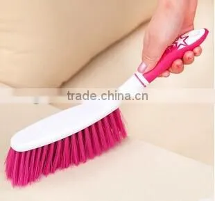 Non slip rubber handle bed brush clothes cleaning brush dust brush