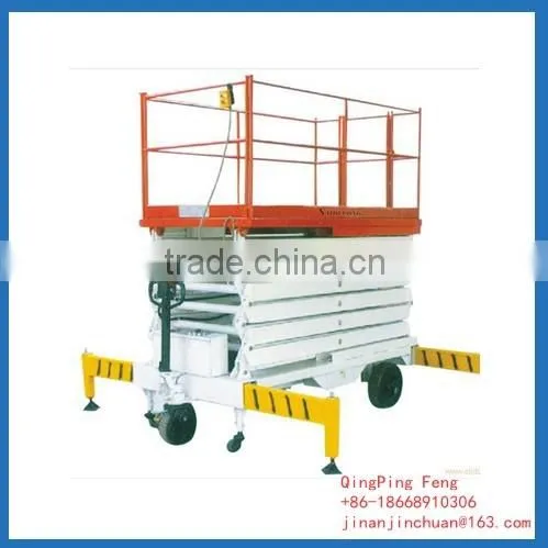 6m 0.3-0.5ton Hydraulic Scissors Working Platform Lift