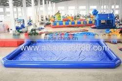 water pool with water slide water park equipment