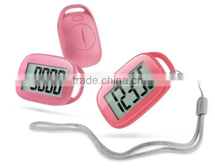2015 Best Simple Pedomete Step Counter Promotional Calorie Walking Meter DP-878