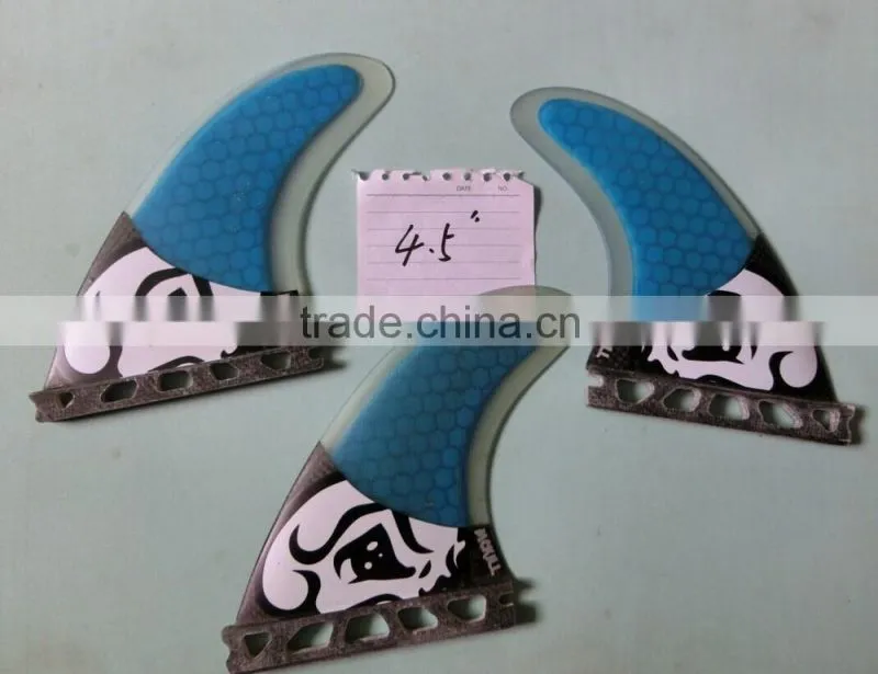 Hot Sold FCS/Future Surfboard Fin Honeycomb,Fiberglass, Half Carbon, Full Carbon, Central Fin