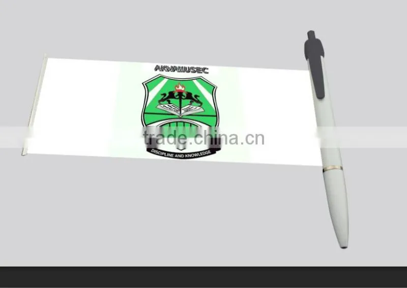 Logo banner ball pen for promotional gift items
