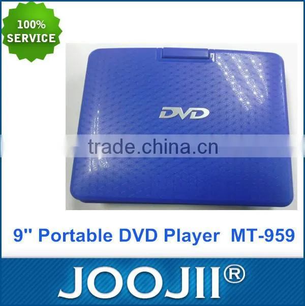 Fashional Design 9 Inch Portable DVD Player With TV Tuner FM USB