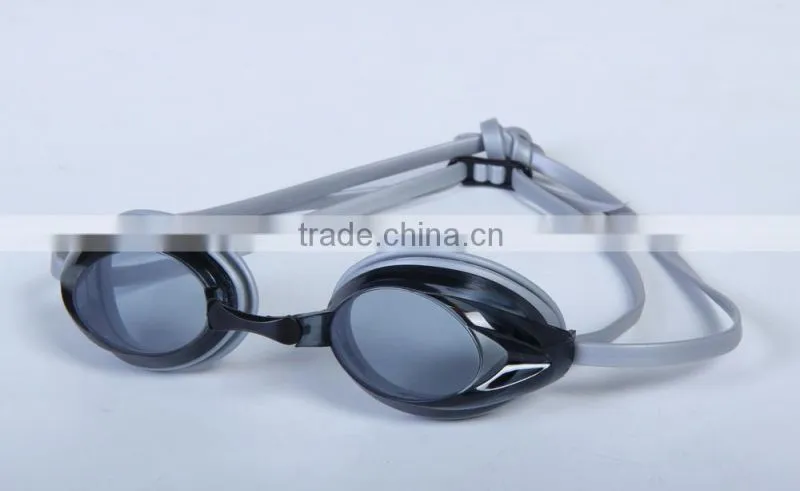 fashion competition swimming goggles with prescriptiong lens