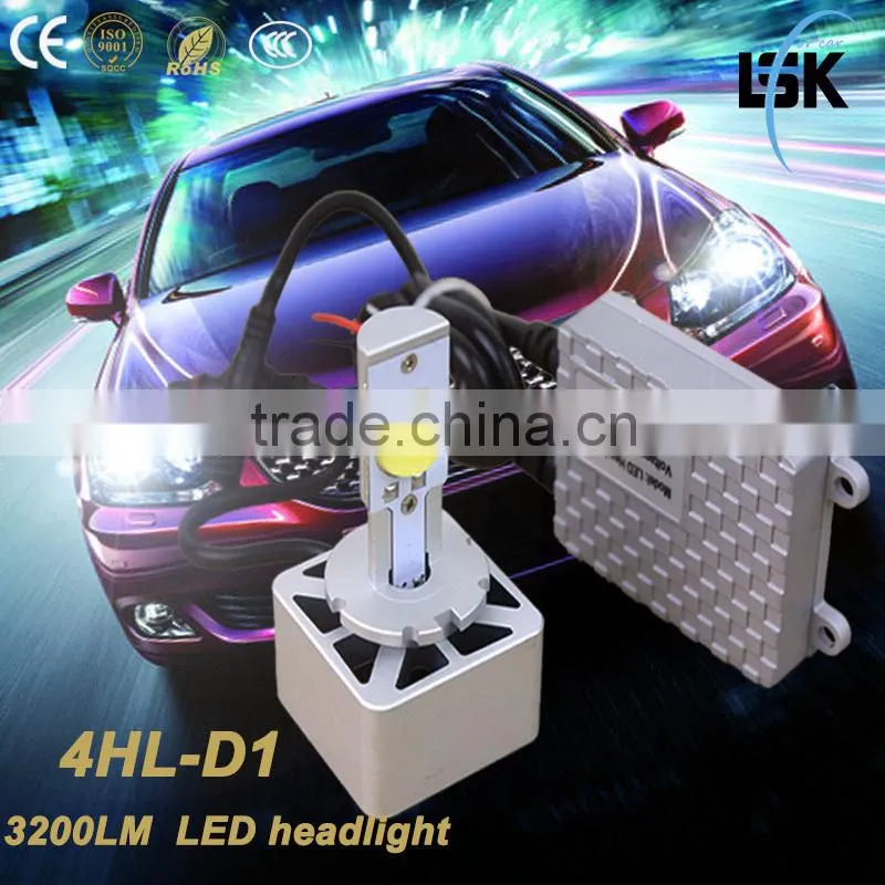 HOT sell !!! super cooling coper metal for quick heat dissipation G4 led headlight single beam auto D1 led headlight kit 35w