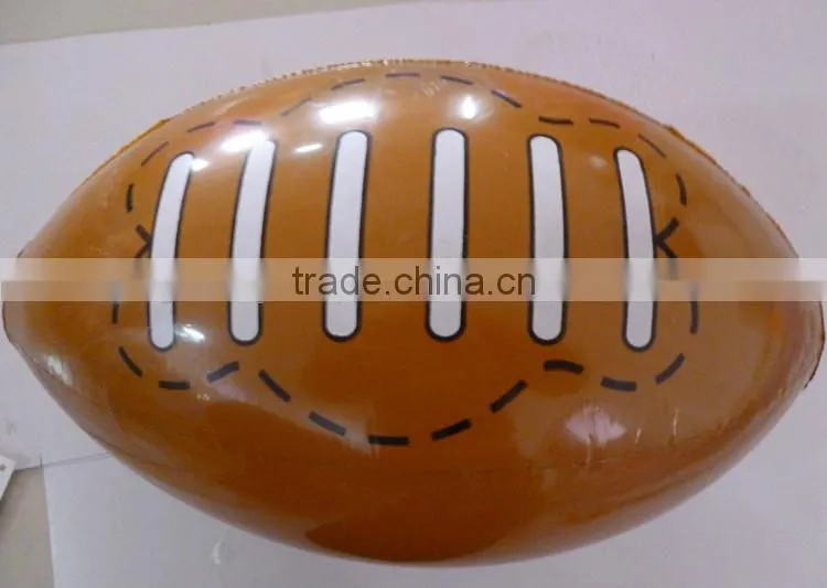 pvc inflatable rugby ball, beach rugby ball