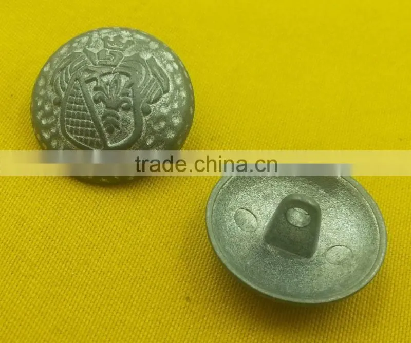 Fancy Metal Shank Button For Jackets --- MJ1223