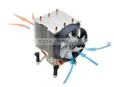 Universal 6mm heat pipe Intel AMD socket 4-pin PWM controller CPU cooler fan