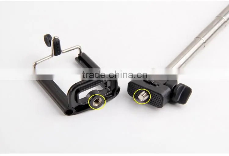 2016 new products bluetooth monopod multifunction selfie stick handheld stick wireless monopod selfie stick with remote