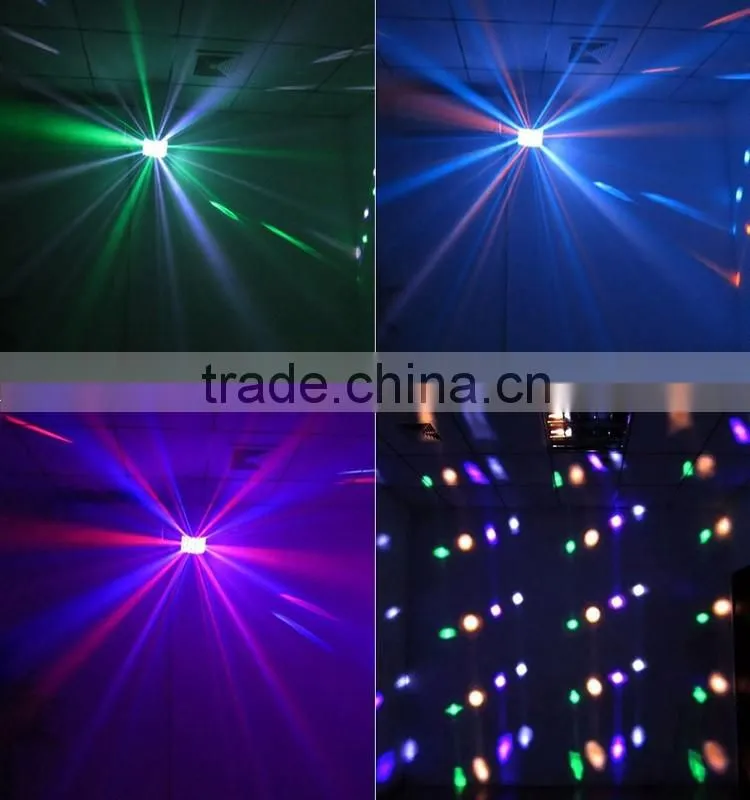 America DJ Led disco effect beam stage light butterfly LED derby light