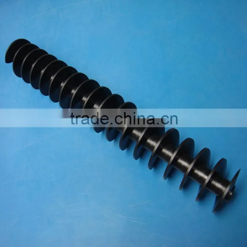 Good self-lubrication cnc machined plastic uhmwpe screw