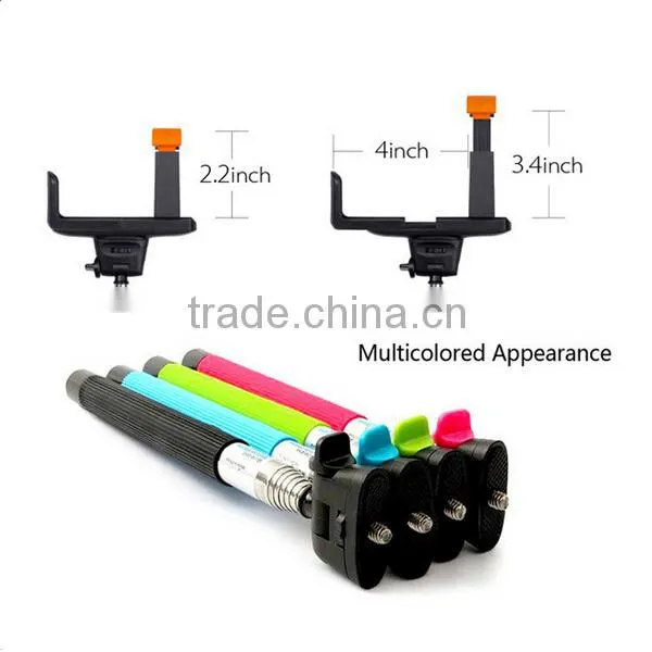 Z07-5 selfie stick ,flexible bluetooth selfie stick, bluetooth monopod