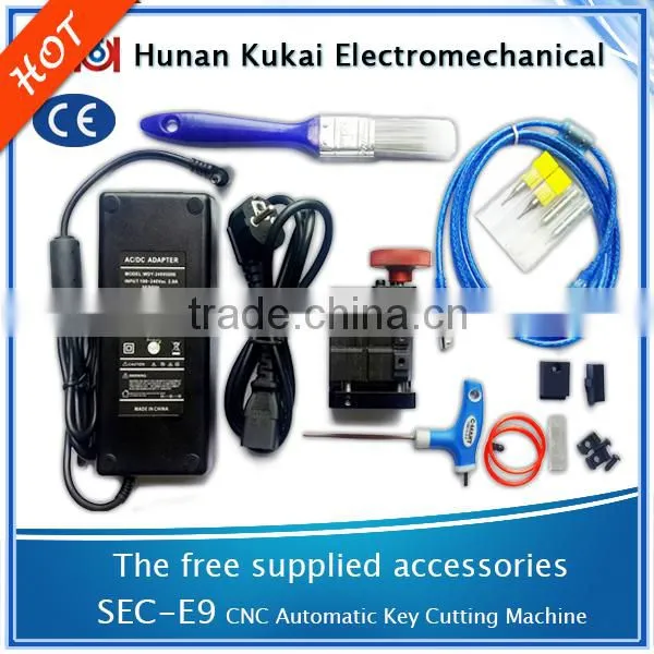 Professional SEC-E9 Lightweight Computerized Key Cutting Machine supply Audi keys duplicate