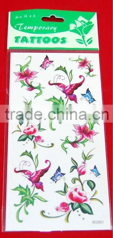 crystal tattoo sticker