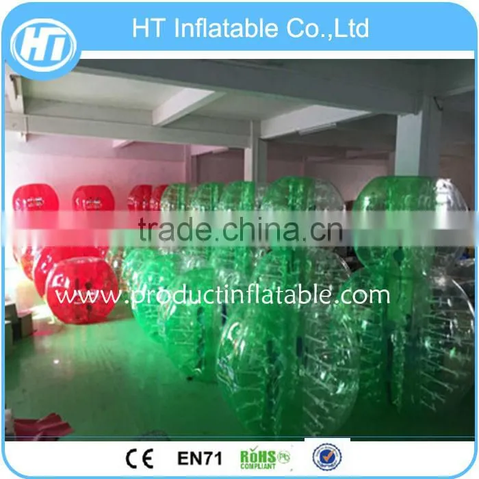 Factory Colorful Cheap Bubble Football,Inflatable Ball Suit,Body Zorb Ball,Loopy Ball