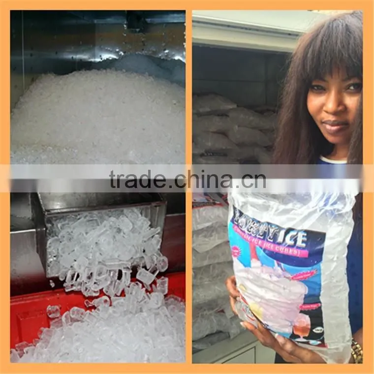 CSCPOWER high quality 1T/day cylinder ice maker from guangzhou factory