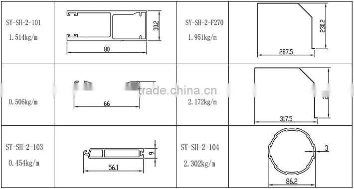 Highly Durable Used Aluminum Railing For Sale