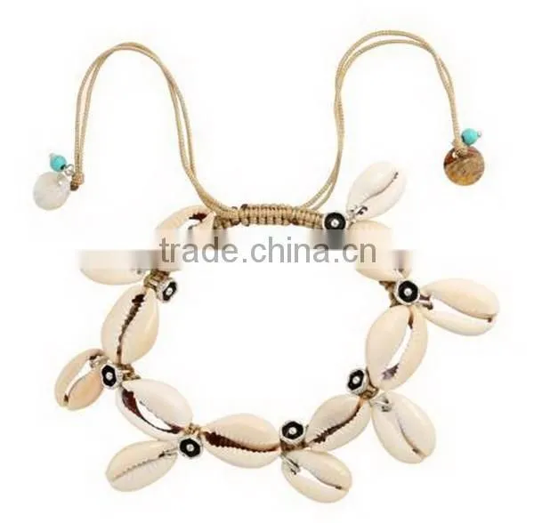 Bohemia handmade bracelets shell bracelets