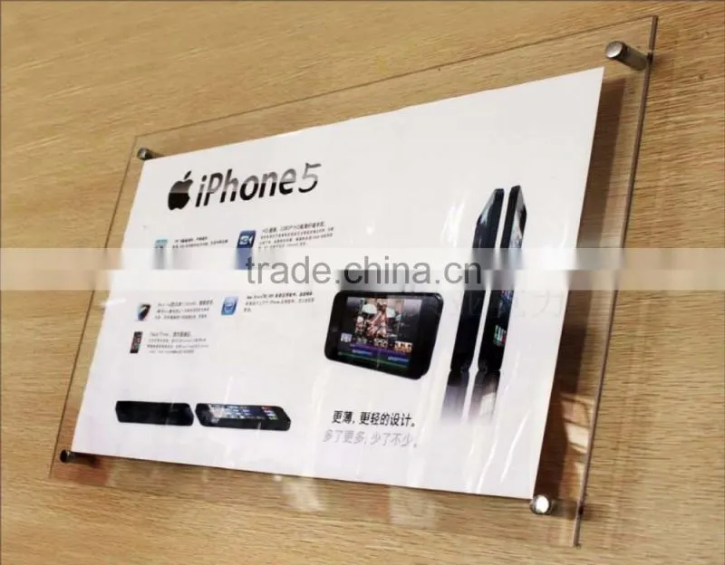 Hang a Wall Acrylic Display Stand